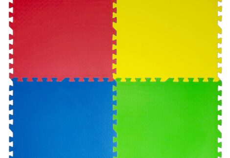 Red, Blue, Green,Yellow interlock foam flooring 1 SQM, 2cm thick