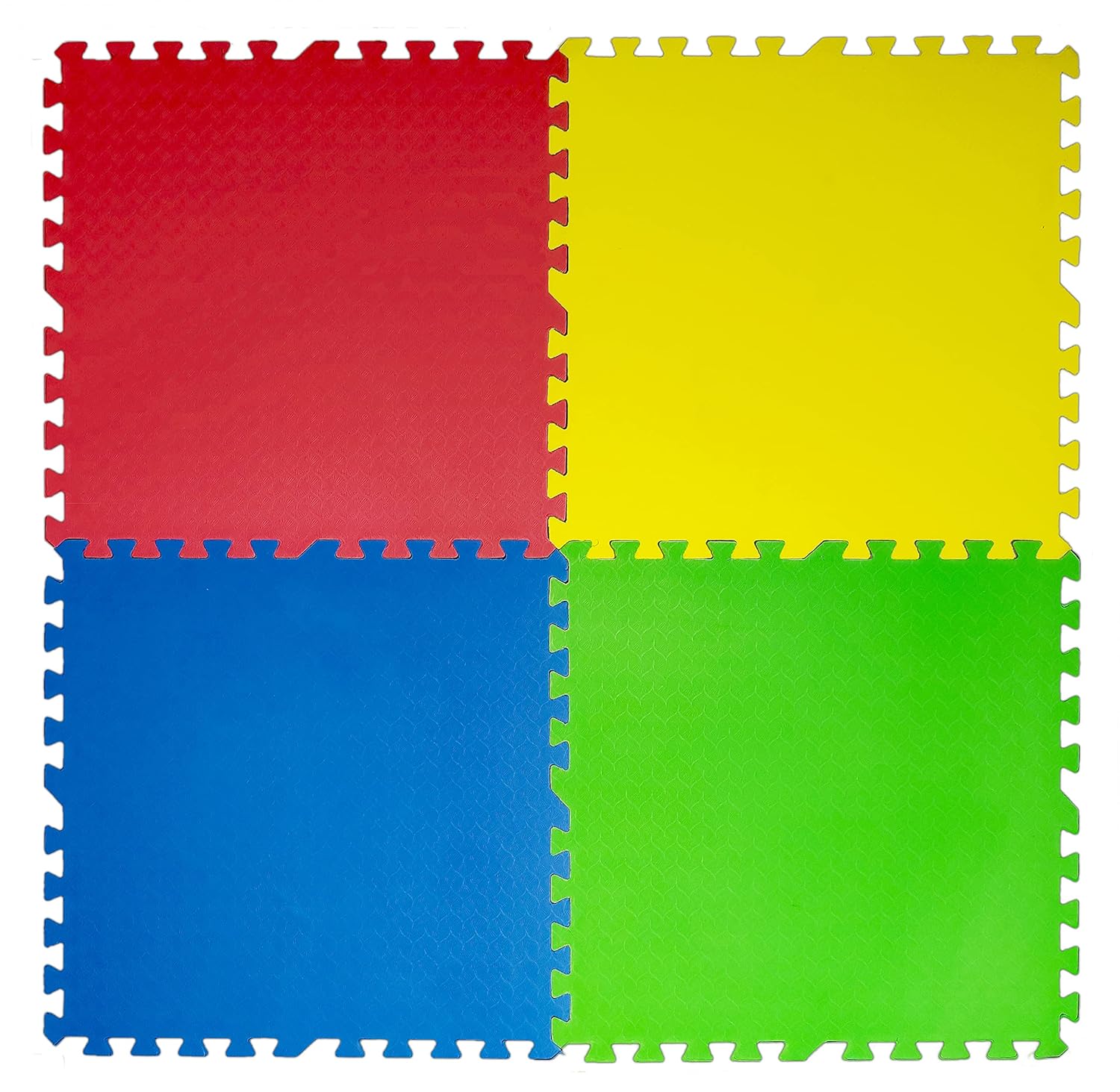 Red, Blue, Green,Yellow interlock foam flooring 1 SQM, 2cm thick