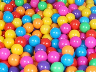 500 Pieces Each Pack of Soft and Colorful Plastic Ocean Balls, Ideal to fill Indoor and Outdoor Playpen, Ball Pits and Playhouse for Babies, Toddlers and Kids ( Item Diameter:5.5cm)