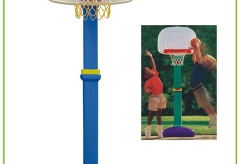Adjustable Basketball Stand with Hoop – Indoor/Outdoor Sports Playset
– Size: 73×62×177 cm