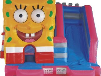 Outdoor & Indoor SpongeBob Bouncy Castle - Inflatable Playground – Size: 6×5×3.2m