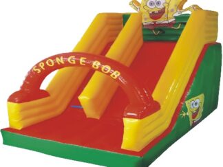 SpongeBob Bouncy Castle - Outdoor & Indoor Inflatable Playground - Size: 6×4×4.8 m