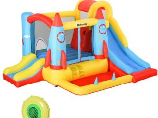 Compact Outdoor & Indoor Bouncy Castle - Inflatable Playground - Size: 3.4×3.3×1.85 m