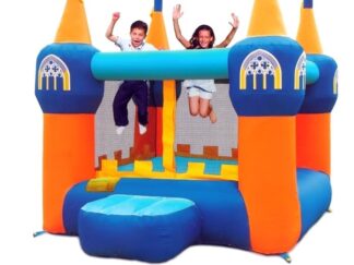 Bouncy Castle with Slide - Outdoor & Indoor Bouncy Castle - Inflatable Playground - Size: 3×2.5×2.8 m
