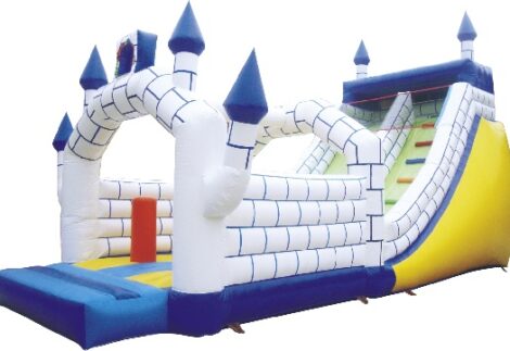 Extra Large Outdoor & Indoor Bouncy Castle - Inflatable Playground - Size: 10×6×6.5 m
