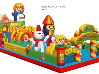 XXL Outdoor & Indoor Bouncy Castle - Inflatable Playground  - Size: 14×7×7.5 m