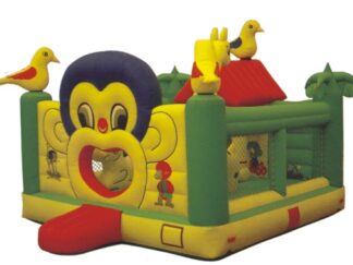 Medium Outdoor & Indoor Bouncy Castle - Inflatable Playground  - Size: 4×4×2.5 m