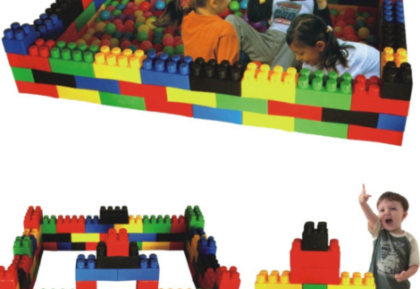 Big Blockers for Kids -120 pcs/box, Size: 21*10.5*7.5 cm