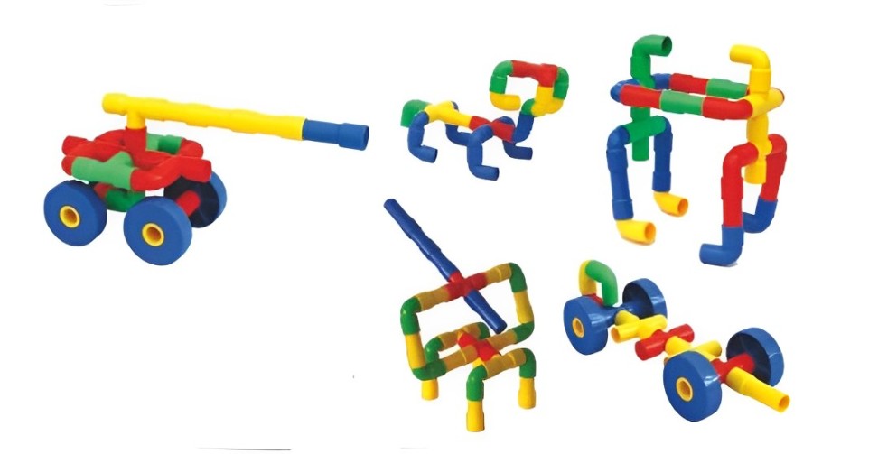 Small Puzzle Blockers for Kids, 500 G/BAG