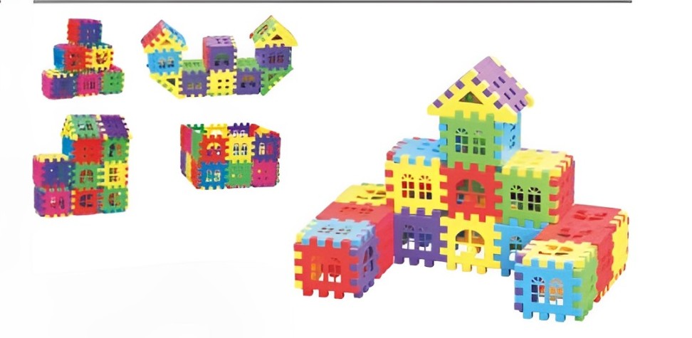 Small Puzzle Blockers for Kids, 500 G/BAG
