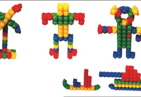 Small Puzzle Blockers for Kids, 500 G/BAG