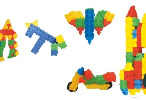 Small Puzzle Blockers for Kids, 500 G/BAG