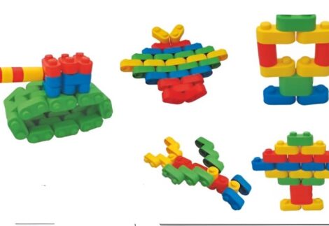 Small Puzzle Blockers for Kids, 500 G/BAG