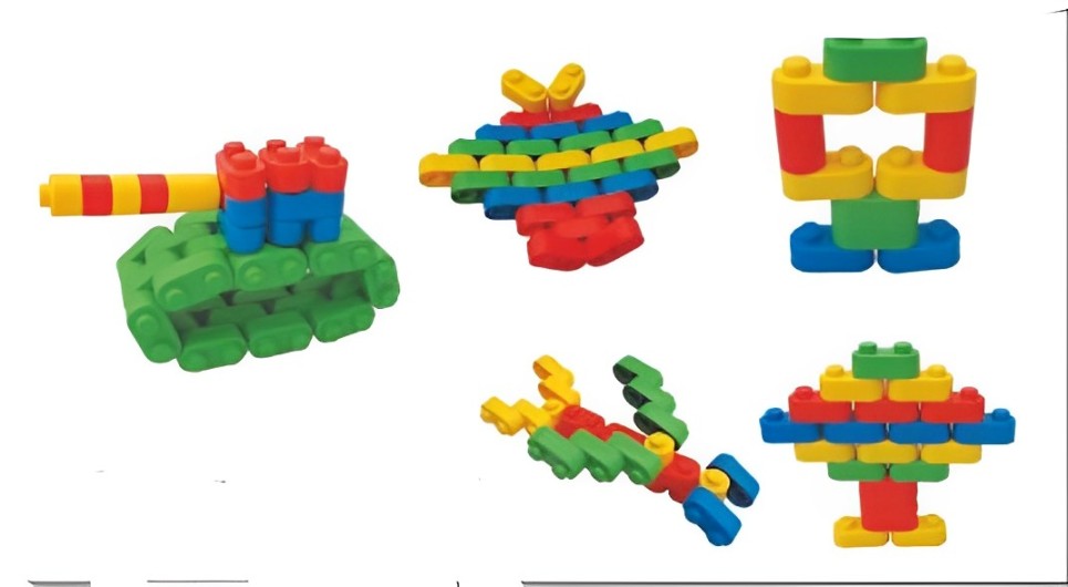 Small Puzzle Blockers for Kids, 500 G/BAG