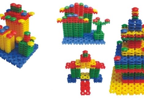 Small Puzzle Blockers for Kids, 500 G/BAG