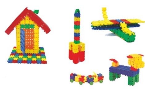 Small Puzzle Blockers for Kids, 500 G/BAG