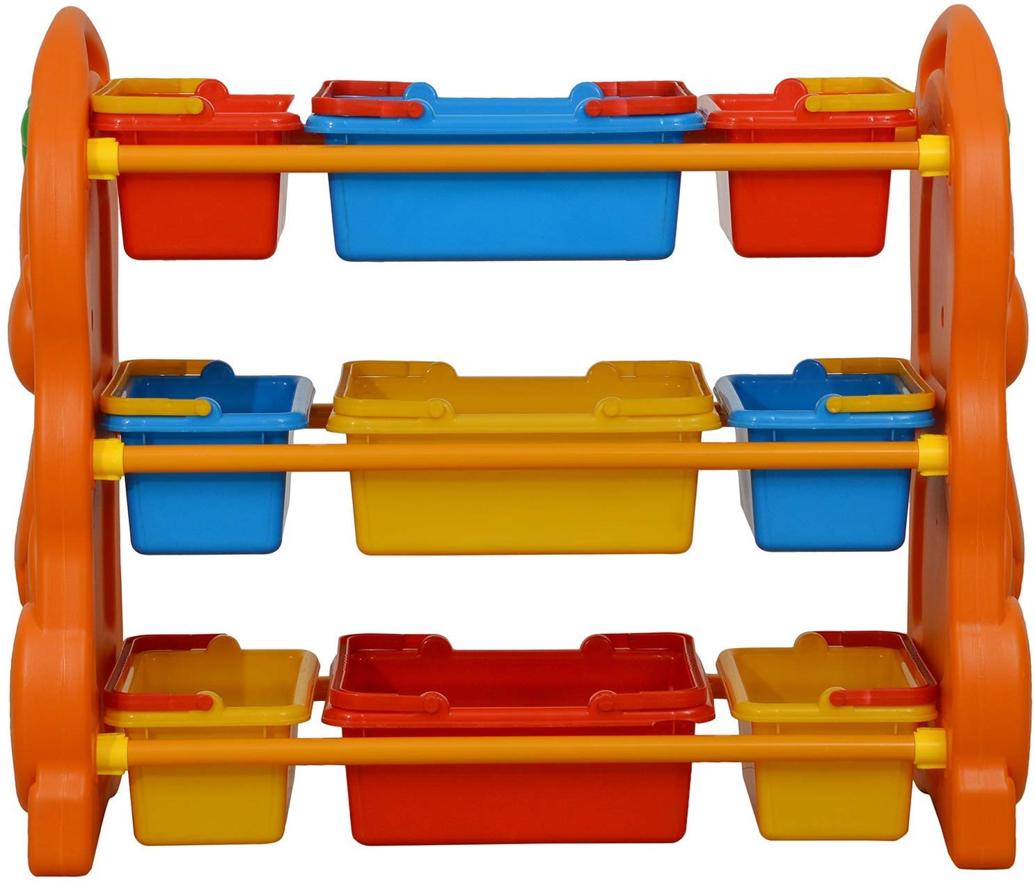 Plastic toys organizer storage box shelf with drawers size ; 93x42x78cm - Image 2