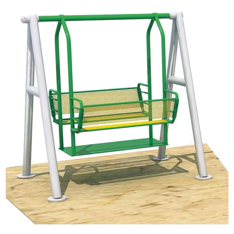 Outdoor Playground Metal Family Swing – Size: 210×130×250 cm