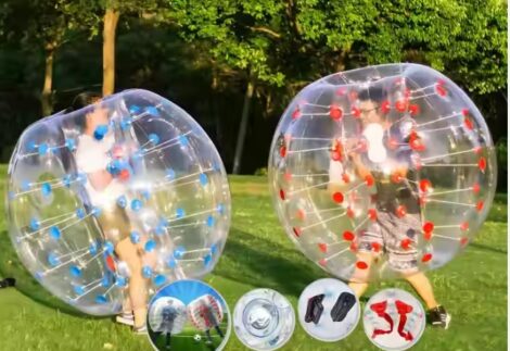 Inflatable Bumper Ball Bubble Soccer Ball for Adults & Kids - Diameter: 1.3 m.