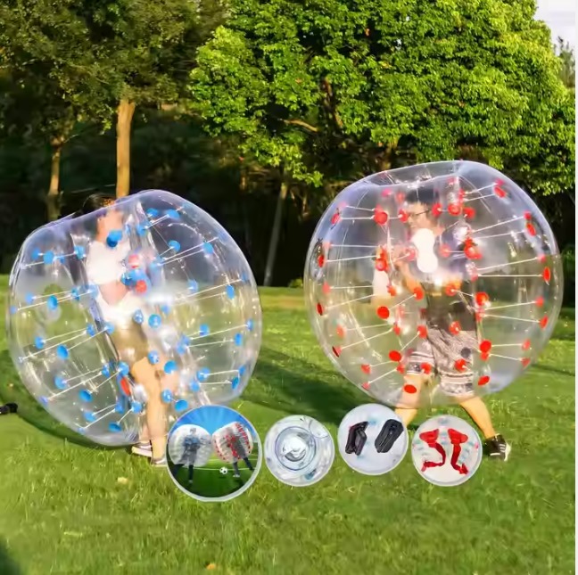Inflatable Bumper Ball Bubble Soccer Ball for Adults & Kids - Diameter: 1.3 m.