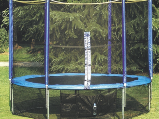 Outdoor Round Trampoline with Safety Net , sizes 6 to 14 Ft