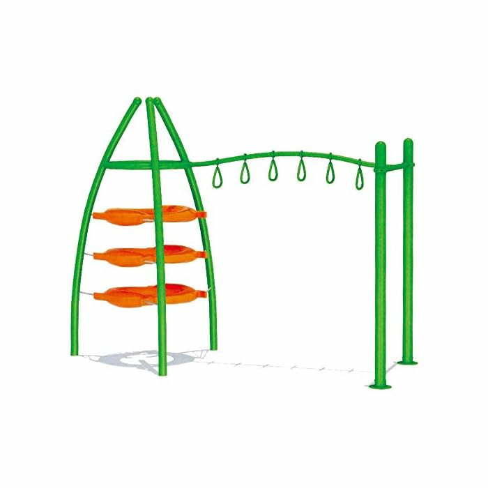 Monkey Bars & Gym Set – Outdoor Climbing Structure – Size: 350×150×250 cm