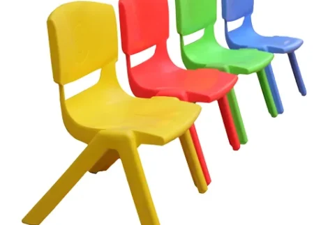 Modern dining chairs - Plastic Chair, Children's Backrest Chair For School/home/training Class/classroom/student/dormitory for living room, bedroom and kitchen H: 44cm