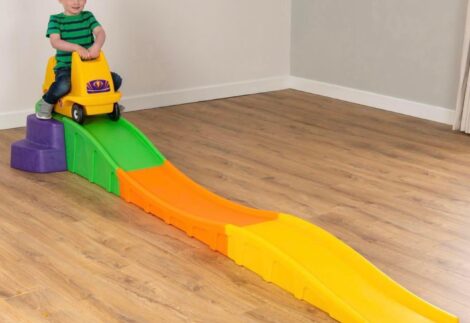 Step2 Up and Down Rapid Ride and Hide Roller Coaster Toy for Kids SIZE :300x35x60 cm