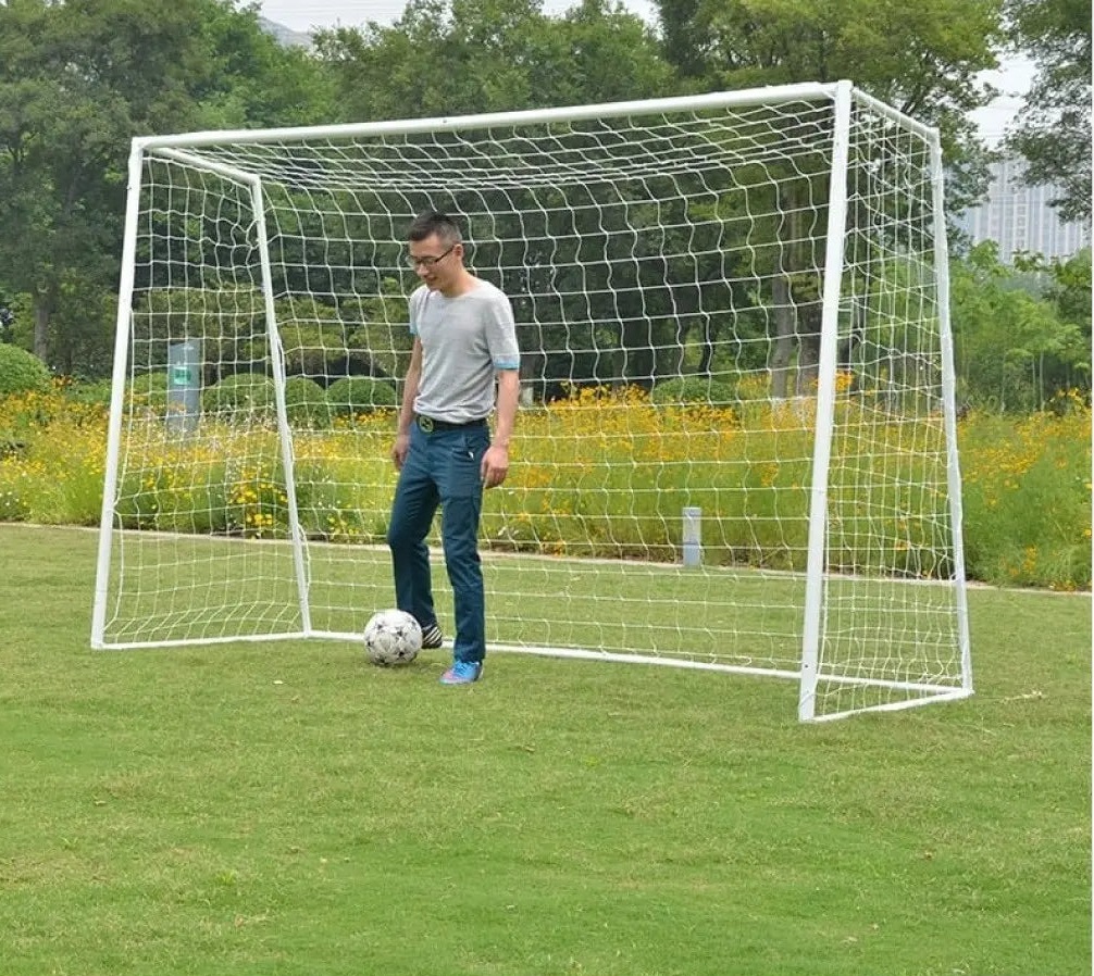 Football Goal for Kids and Adults – Outdoor Soccer Net – Size: 300×130×200 cm - Image 2