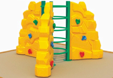 Plastic Rock Climber – Low Profile Outdoor Set – Size: 300×300×150 cm