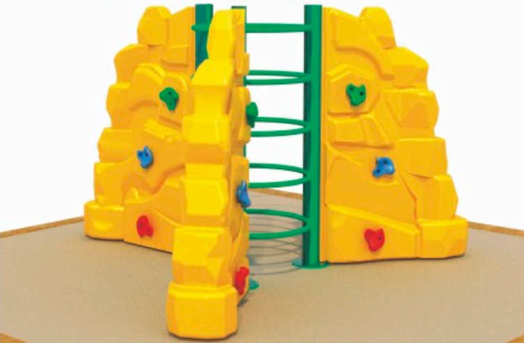 Plastic Rock Climber – Low Profile Outdoor Set – Size: 300×300×150 cm
