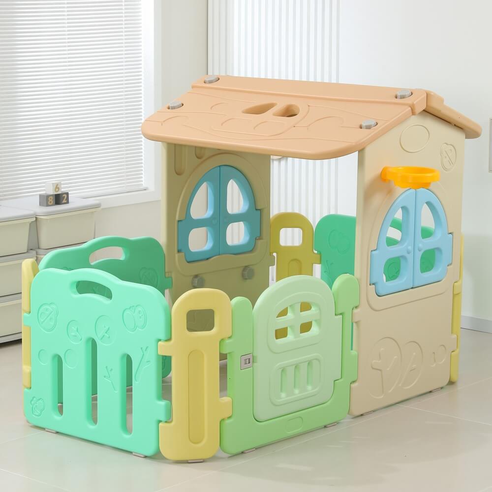 Kids Playhouse – Indoor & Outdoor Plastic Toy for Toddlers and Preschoolers – Size: 163×147×120 cm - Image 3