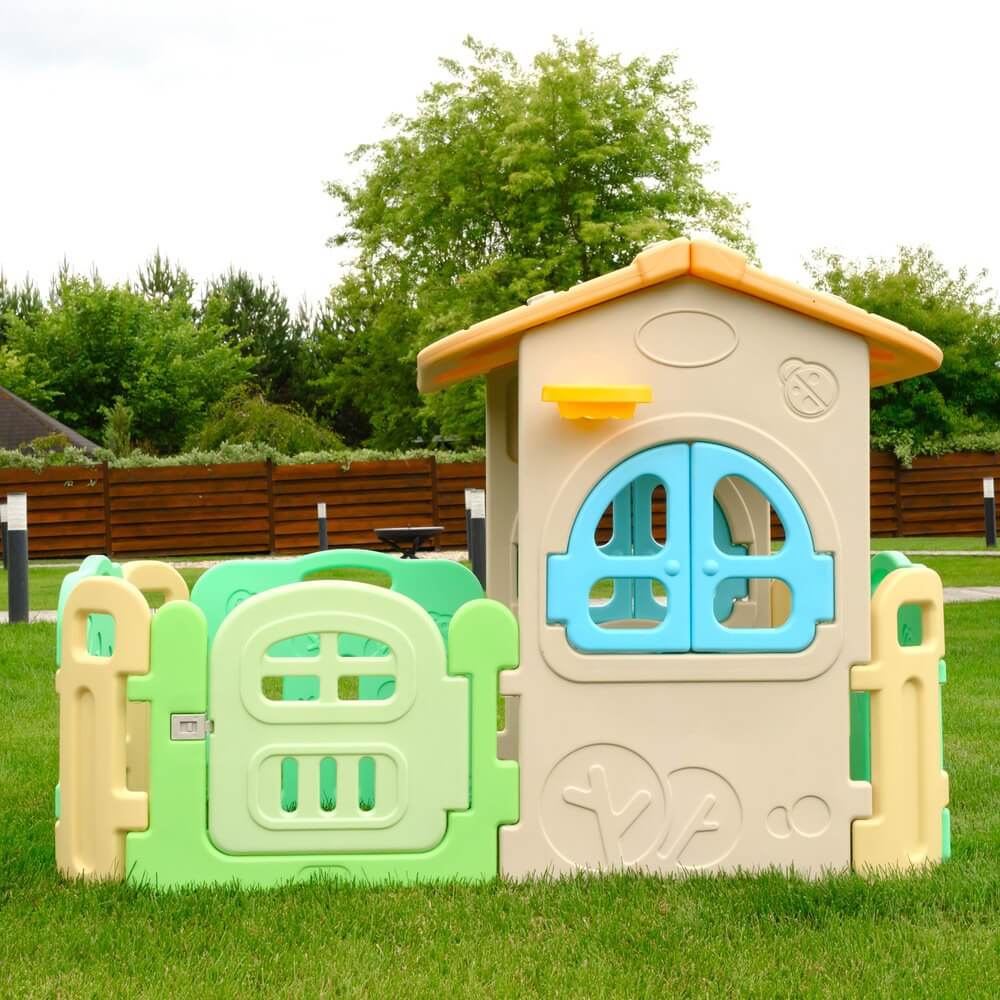 Kids Playhouse – Indoor & Outdoor Plastic Toy for Toddlers and Preschoolers – Size: 163×147×120 cm - Image 4