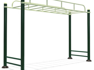 Kids Outdoor Monkey Bars – Gymnastic Climbing Frame – Size: 300×110×250 cm.