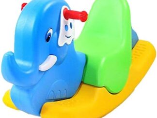 Kids Plastic Rocker – Indoor & Outdoor Ride-On Toy – Size: 84×30×46 cm