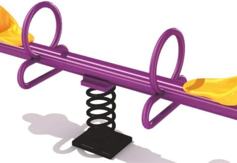 Outdoor Playground Balance Seesaw Toy – 2 Seaters – Size: 200×40×78 cm