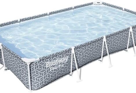 Bestway Steel Pro Rectangular Pool Set 3.66Mx2.01Mx66CM