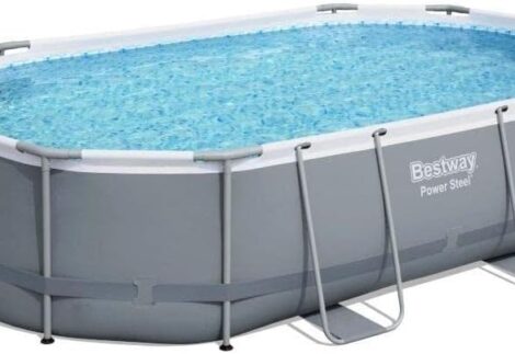 Bestway Power Steel Oval Pool Set 4.88MX3.05MX1.07M