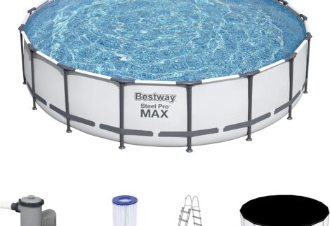Steel Pro MAX 18' x 48"/5.49m x 1.22m Pool Set