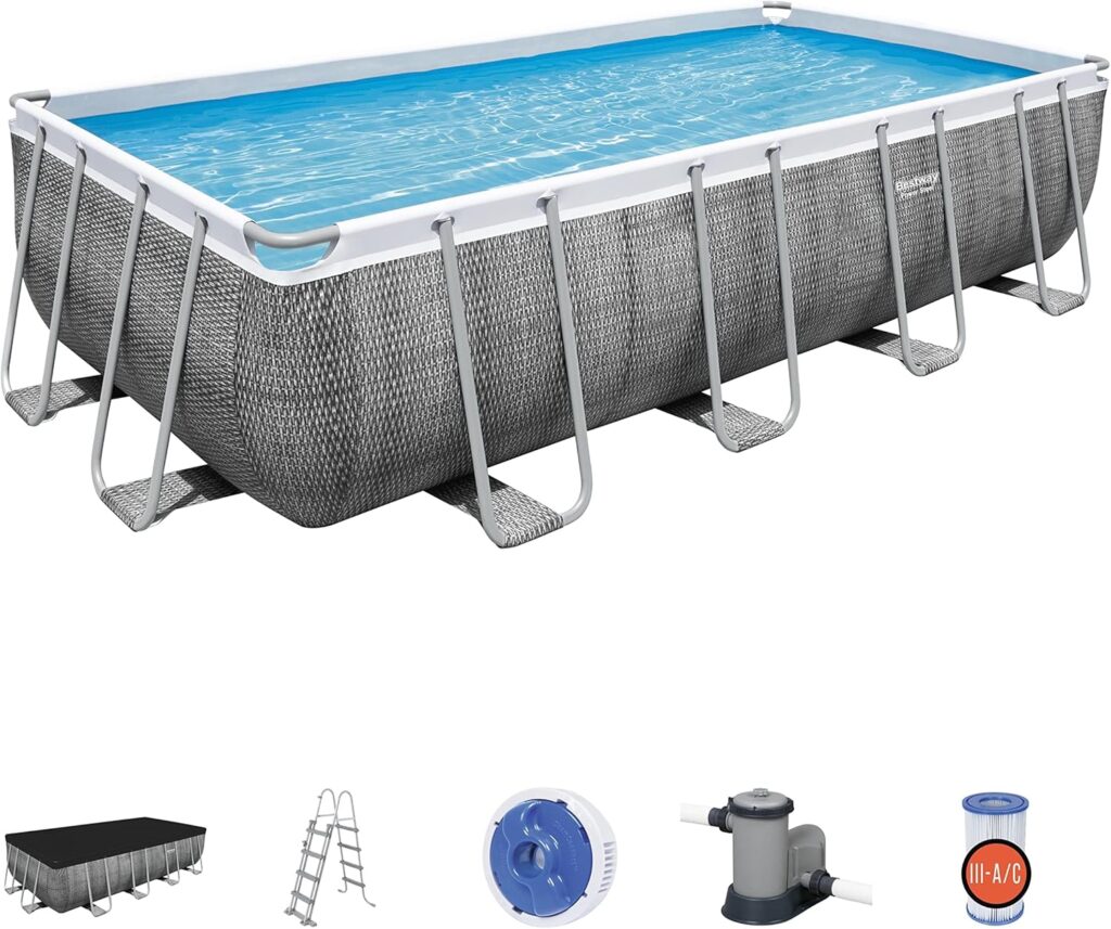 Bestway Framepool, Multicolor
5.49Mx2.74Mx1.22M