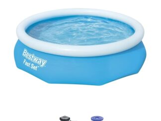 Bestway Round Kids Inflatable Paddling Pool with Filter Pump, Fast Set, 10 ft
10' x 30"/3.05m x 76cm