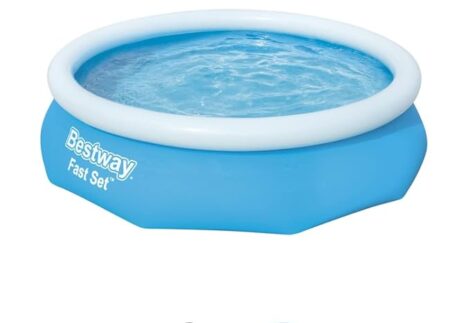 Bestway Round Kids Inflatable Paddling Pool with Filter Pump, Fast Set, 10 ft
10' x 30"/3.05m x 76cm