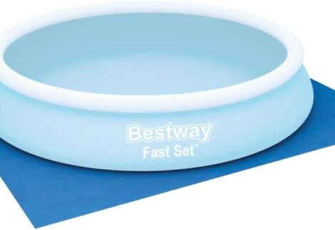 Bestway 13ft Ground Protector Cloth for Above Ground Pools and Hot Tub Spas, 3.96m x 3.96m
