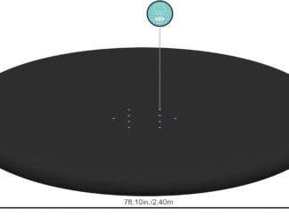 Bestway 8'/2.44m Round Pool Cover, Pool Accessories