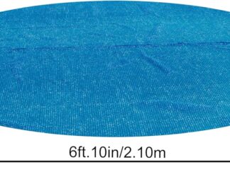 Bestway | Fast Set Round Solar Pool Cover for Inflatable Ring Above Ground Pools, 2.44m