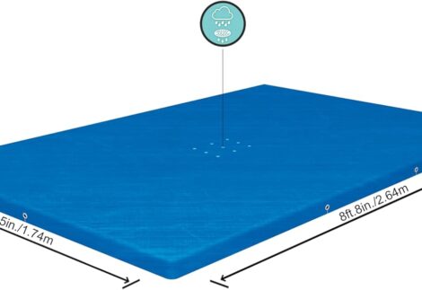 Bestway 8'6" x 67"/2.59m x 1.70m Rectangular Pool Cover