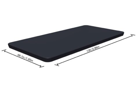Flowclear PVC Pool Cover
4.04Mx2.01M/4.12Mx2.01M