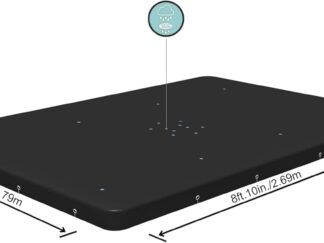 9'3" x 6'5"/2.82m x 1.96m PVC Pool Cover