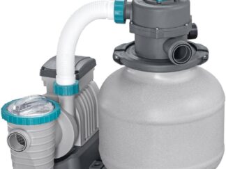 Bestway Pool Sand Filter, 2200 gal, Compatible with Filter Balls, Sand Filter Pump for Above Ground Pools