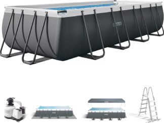 Intex 18Ft X 9Ft X 52In Ultra Xtr Rectangular Pool Set
